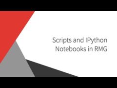 Scripts and IPython Notebooks in RMG